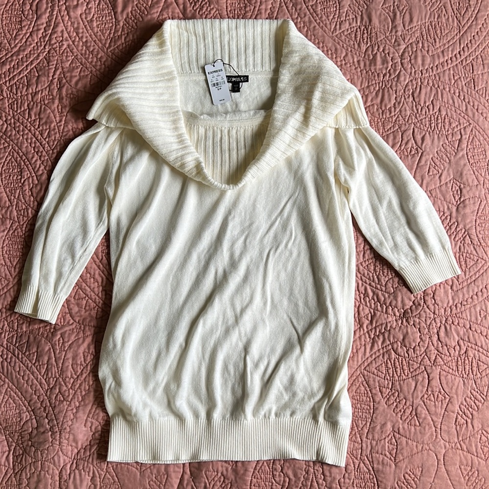 NWT Express Cowl neck sweater